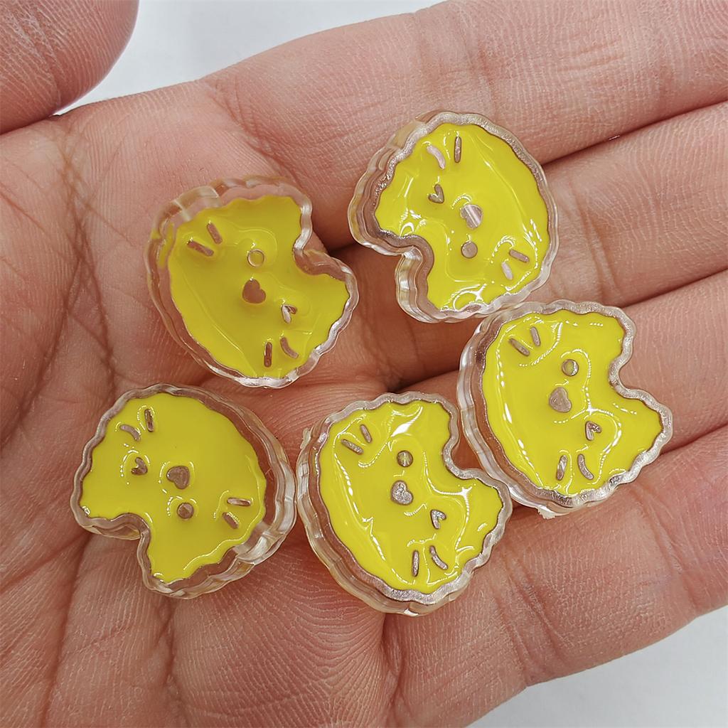 20 ks náhrdelník náramek DIY ruční výroba smaltovaných koček pro děti dívky roztomilé ručně vyráběné kouzlo průhledné korálky šperky doplňky