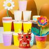 Thickened Disposable Colored Paper Cups for Kids' DIY Art & Crafts