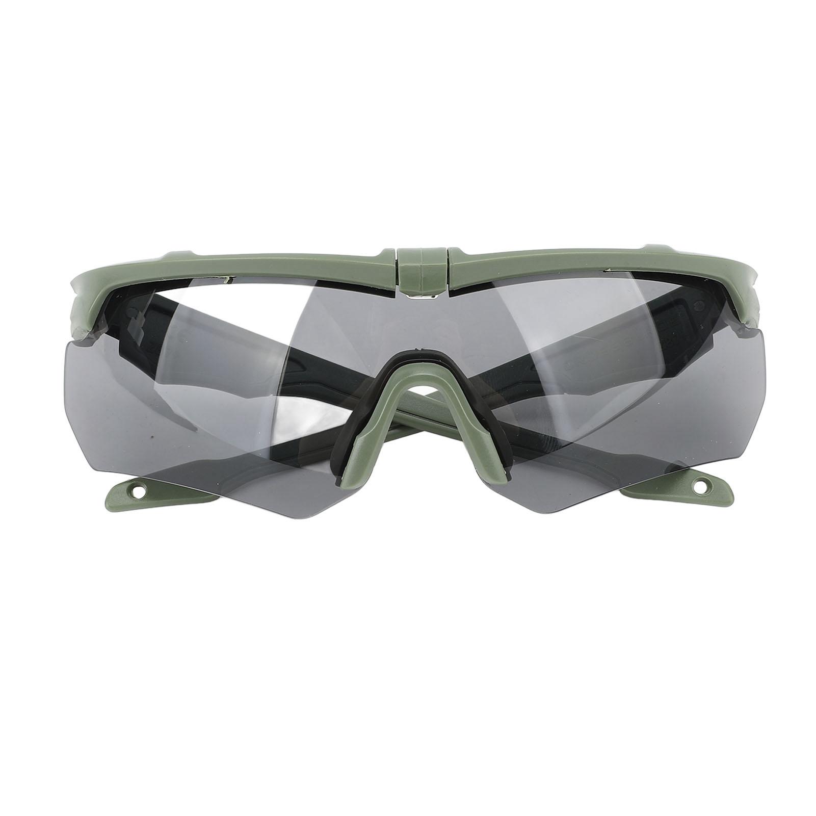 Outdoor Sportzonnebril UV   Winddichte Fietsbril Set met Verwisselbare Lens Voor Motorfiets