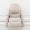 Slimming Ort Down Cotton Jaet Women's Thiened Winter Coat with Hood Dstring Waist Sli Outerwear for Ladies