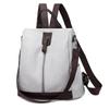 Dam Retro Anti-Stöld PU Ryggsäck - Casual Outdoor Travel Bag 2025
