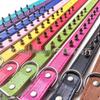 Multi-Color PU Leather Dog Collar & Leash - In Stock