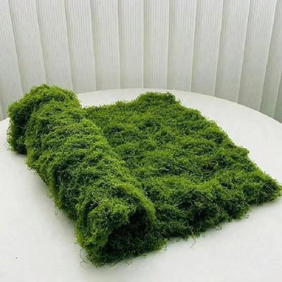 Top Quality 1*1m Fake Moss DIY Crafts Grass Artificial Moss Faux Preserved Moss Green Plants Home Room Garden Decor Landscape