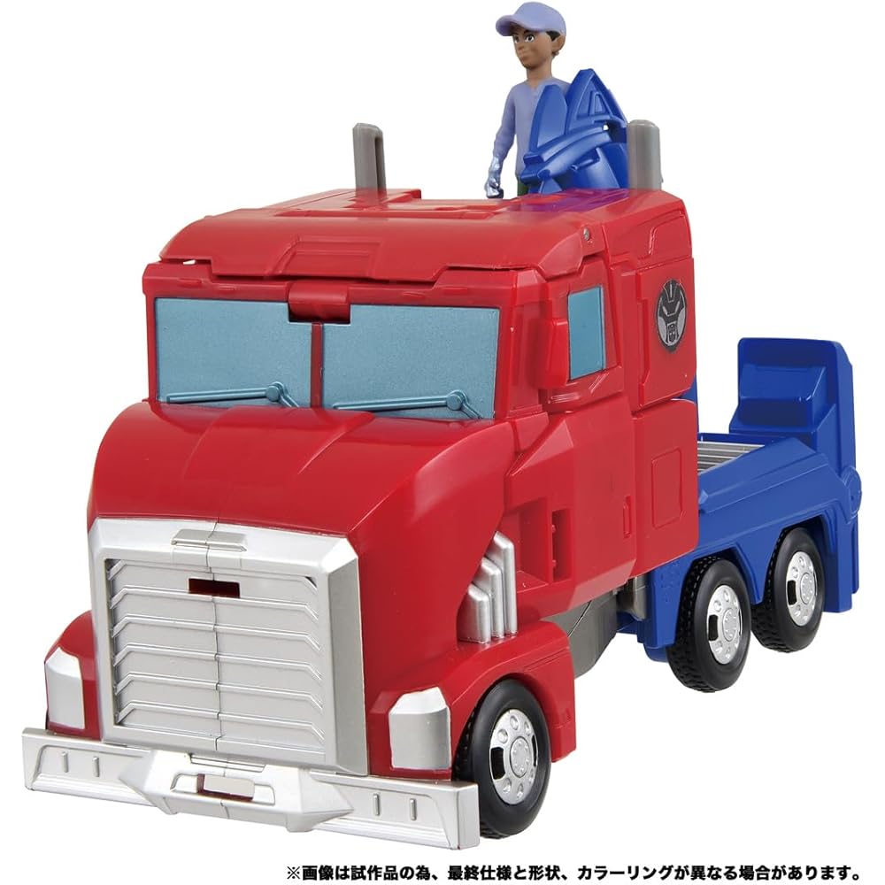 Takara Tomy Transformer ESC-01 Spin Changer Optimus Prime & Lobby Action Figures Set