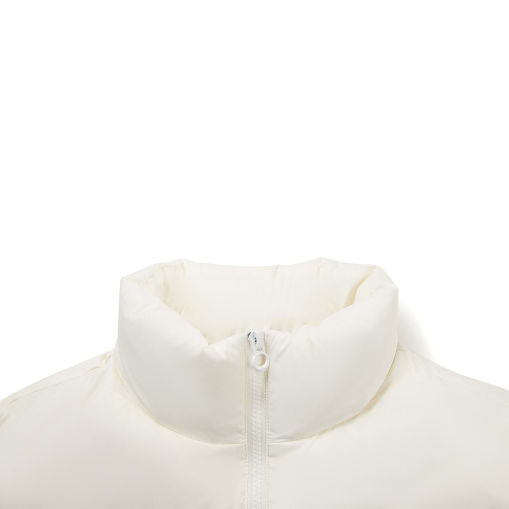 Li Ning Sports Lifestyle Series Stand Collar Logo Letter Down Jacket Women Outerwear AYMV236-1