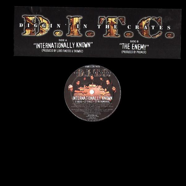 

12inch Record D.I.T.C. Internationally Known The Enemy DITCPRO164 D.I.T.C. 1997 US Rap HipHopRB Used