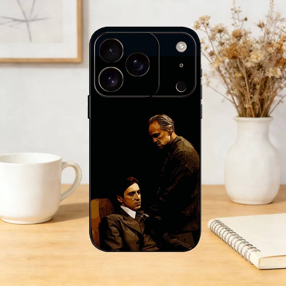 United States TV The Godfather Phone Case Silicone black Soft For IPhone 17,16,15,14,13,12,11,SE,Plus Pro Max
