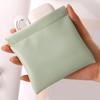 2pcs Mini Portable PU Storage Bags Automatic Closure Storage Bag Data Cable Earphones Lipstick Wallet