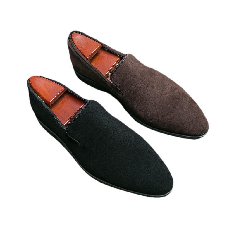 Scarpe Formale da Uomo in Pelle Primavera/Autunno: Stile Business Casual Britannico e Sposo