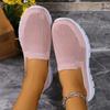 Fashion Women Sneakers 2024 New Spring Summer Casual Single Shoes Old Beijing Cloth Shoes Soft Sole Flat Designer Shoes Zapatos De Mujer