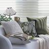 Modern Light Luxury Style Pillow Model Room Olive Green Sofa Pillow Case B&B Bedside Pillow Waist Pillow Soft Cushion