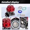 RS Type Turbo Pressure Relief Valve Universal BOV Booster Boost Exhaust Valve  Turbocharged