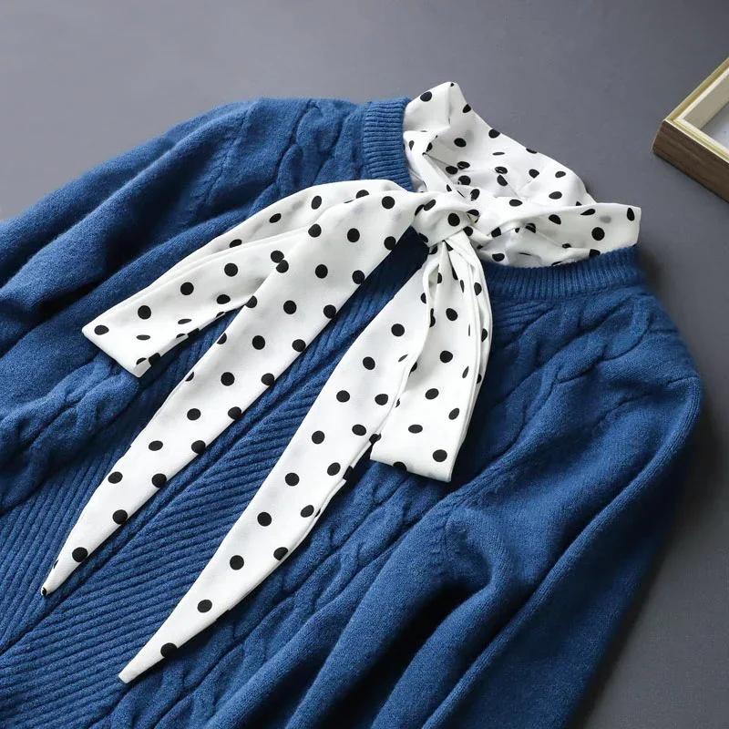 Lace Novelty Fake Collar for Women Shirt Front Ties Detachable Collar Stand Dress Sweater Girls False Collar