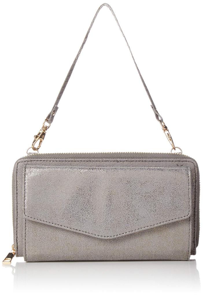 Via del Tritone Wallet Pochette 550026 Gray