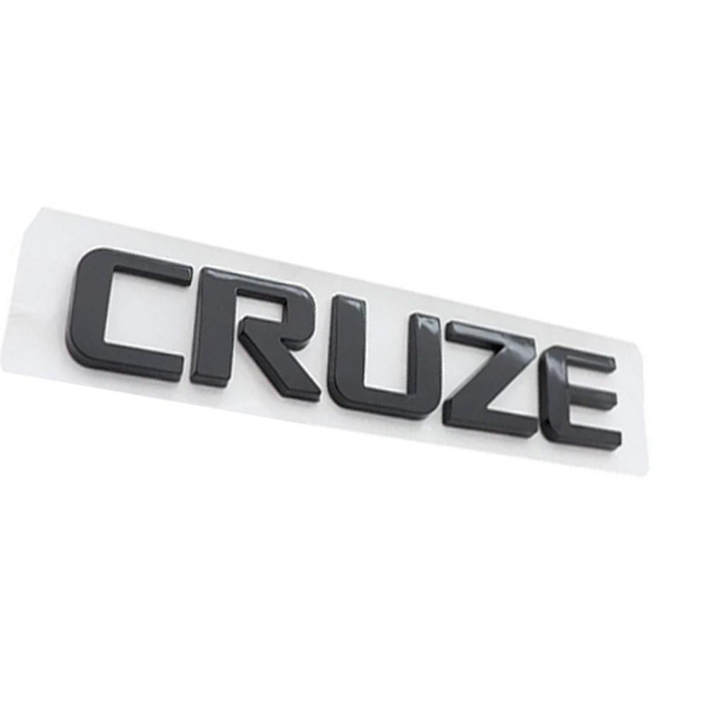 1 Piece For Chevrolet CRUZE ABS Letter Car Logo Sticker Tail Badge Automatic Trunk Logo XFL Sticker Accessory