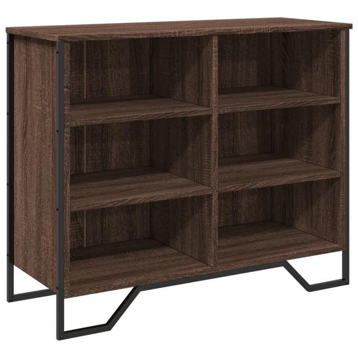 VidaXL Buffet chêne marron 91x35,5x74,5 cm bois d'ingénierie 848553