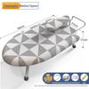 Compact Folding Ironing Board with Hanger and Ironing Pad