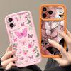 Fancy Butterfly Print Case For iPhone 17 Pro Max Shockproof Bumper Soft Cover For iPhone 16 15 14 13 Pro Max 16E 17E