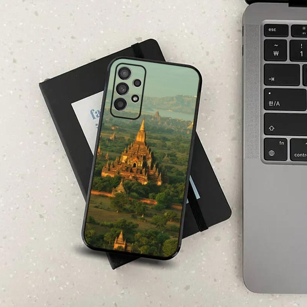 

Angkor Wat Phone Case For Samsung S21,S22,S23,S30,Ultra,S20,Plus,Fe,Lite,Note,10,9,5G Black Soft Cover Samsung S21fe