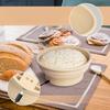 4-Level Temperature Control Silicone Fermentation Bowl with Thickened Edges for Bread Proofing Holiday Party Baking Food Warmer