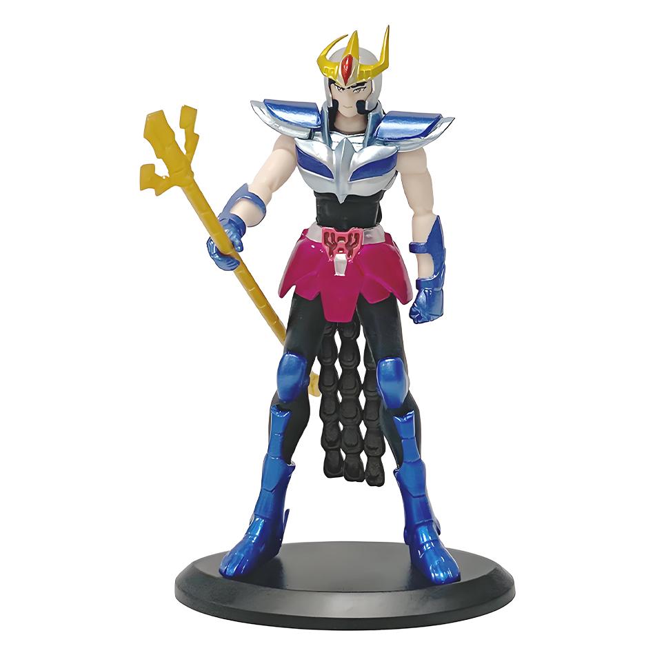18CM Saint Seiya Anime Figure Myth Cloth Phoenix Ikki Hyoga Seiya Shiryu Standing PVC Box Figure Collection 20th Anniversary Toy