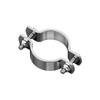304 Stainless Steel Pipe Clamp with Rubber Pad