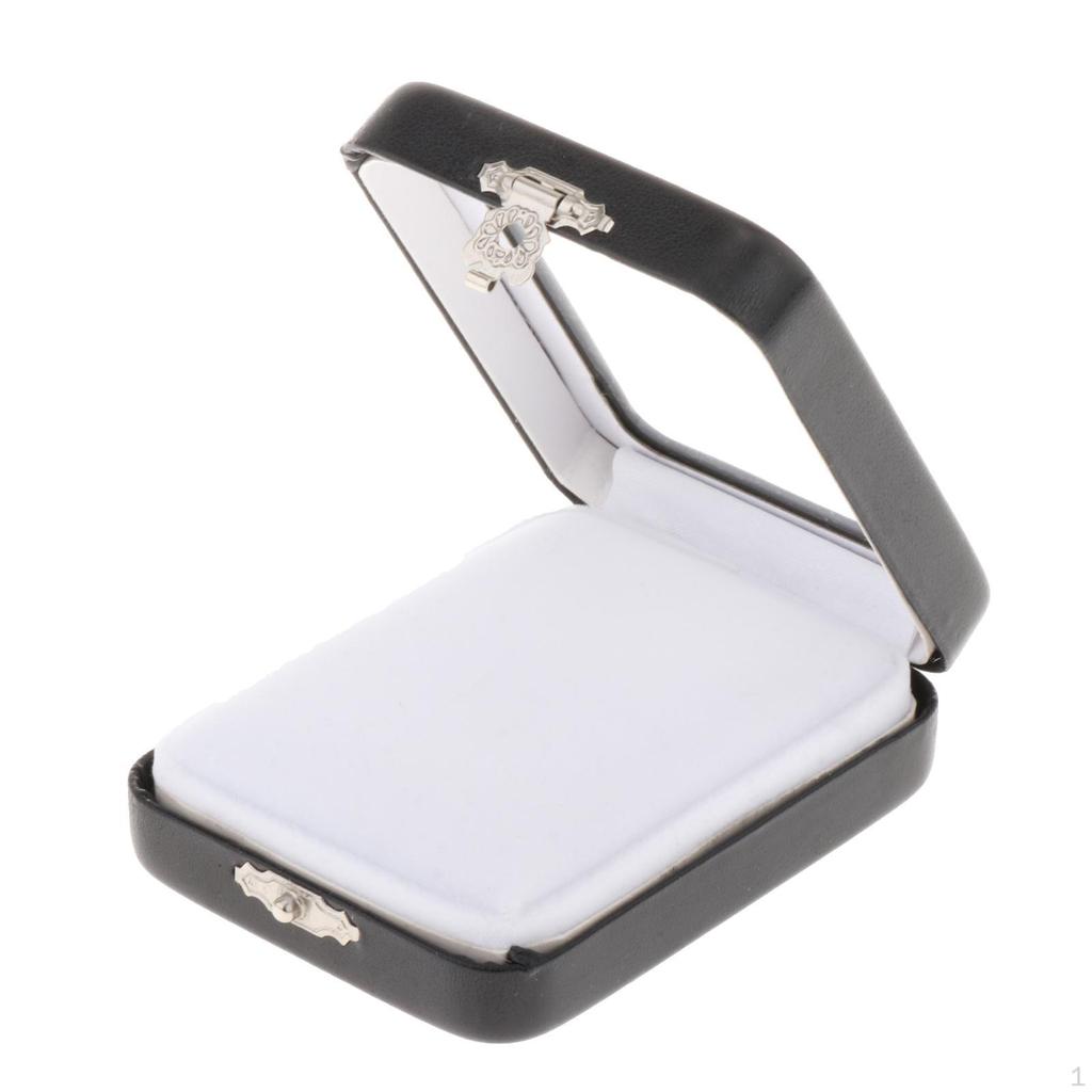 Diamantová prezentační krabička s průhledným víkem Úložný prostor na šperky pro veletrhy Volné drahokamy