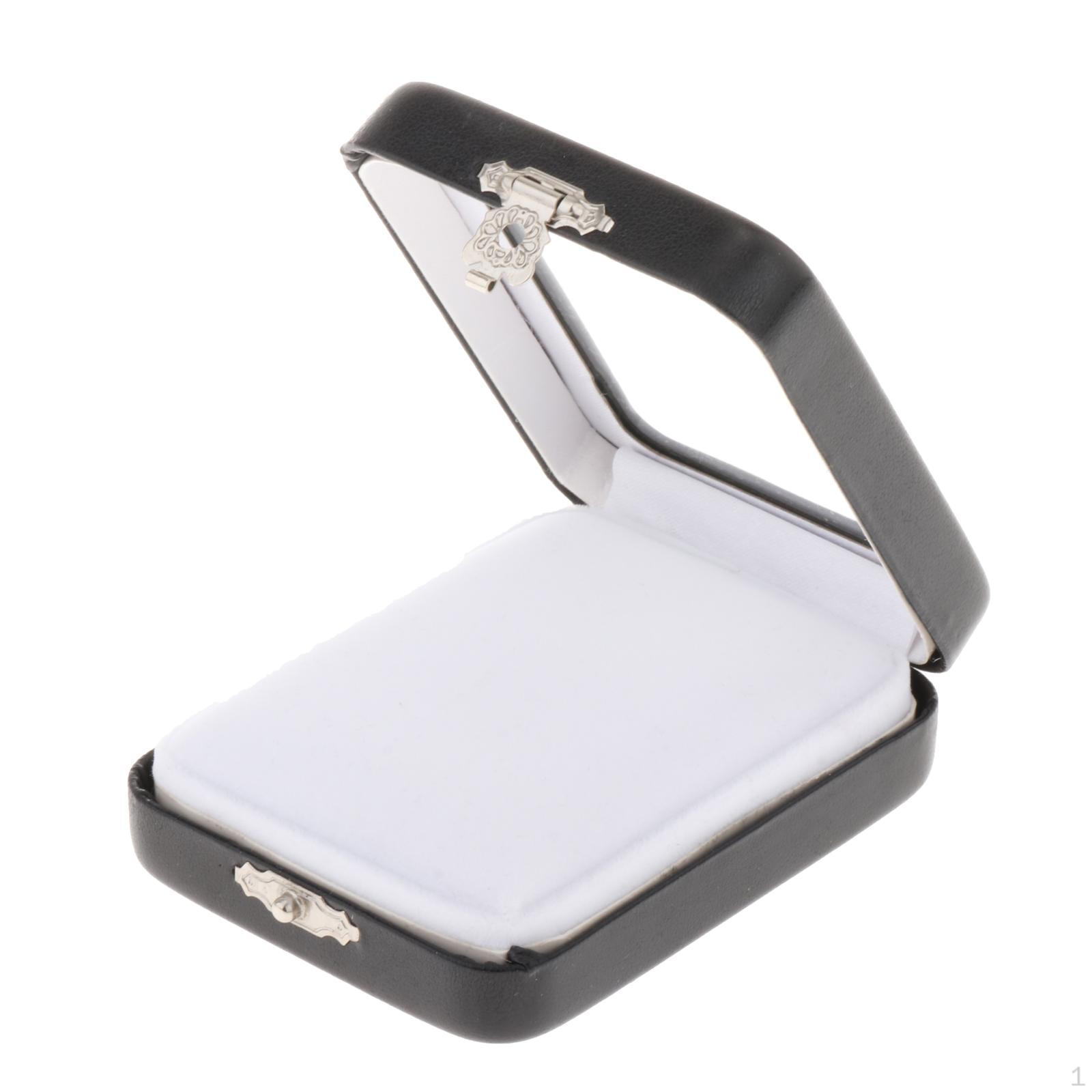 

Коробка для демонстрации бриллиантов с прозрачной крышкой. Хранение ювелирных изделий для выставок и ярмарок. 95x135x32mm