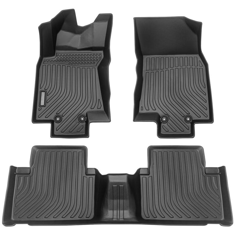 

Car Floor Mats for 2014- Nissan Rogue,NO FIT Rogue Sport,Black