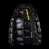 Mens Short Down Jacket Winter Warm Hooded Glossy Puffer Coat Men