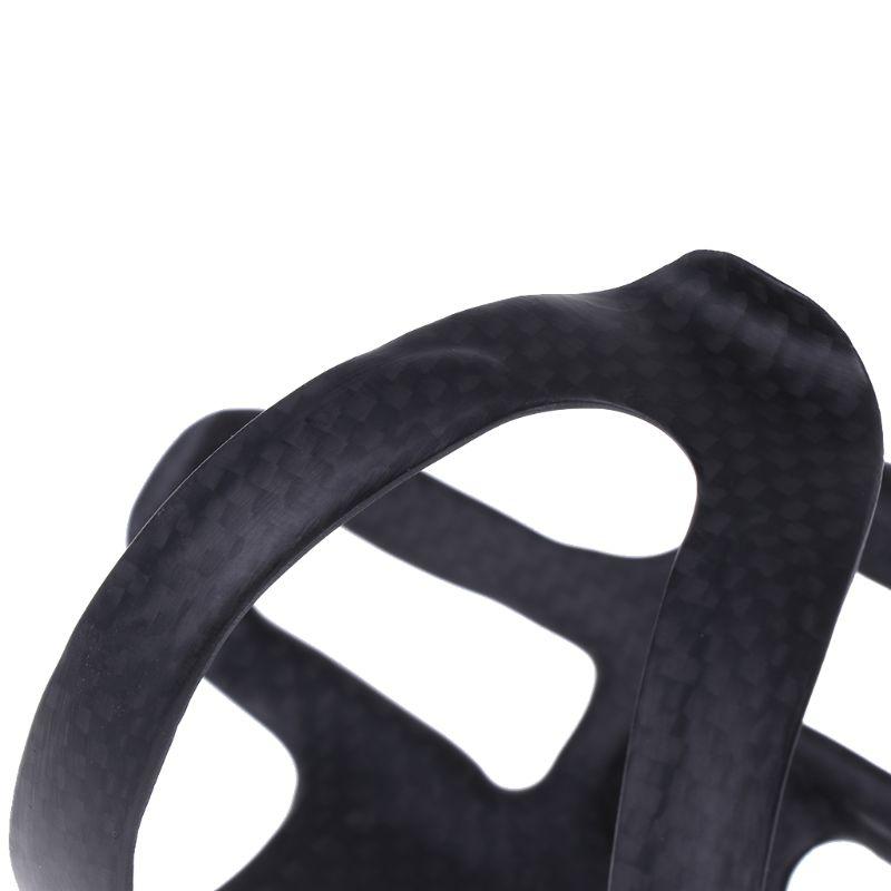 Full Carbon Fiber Bicycle Bike Water Bottle Holder Adjustable Side Open Cage Kit
