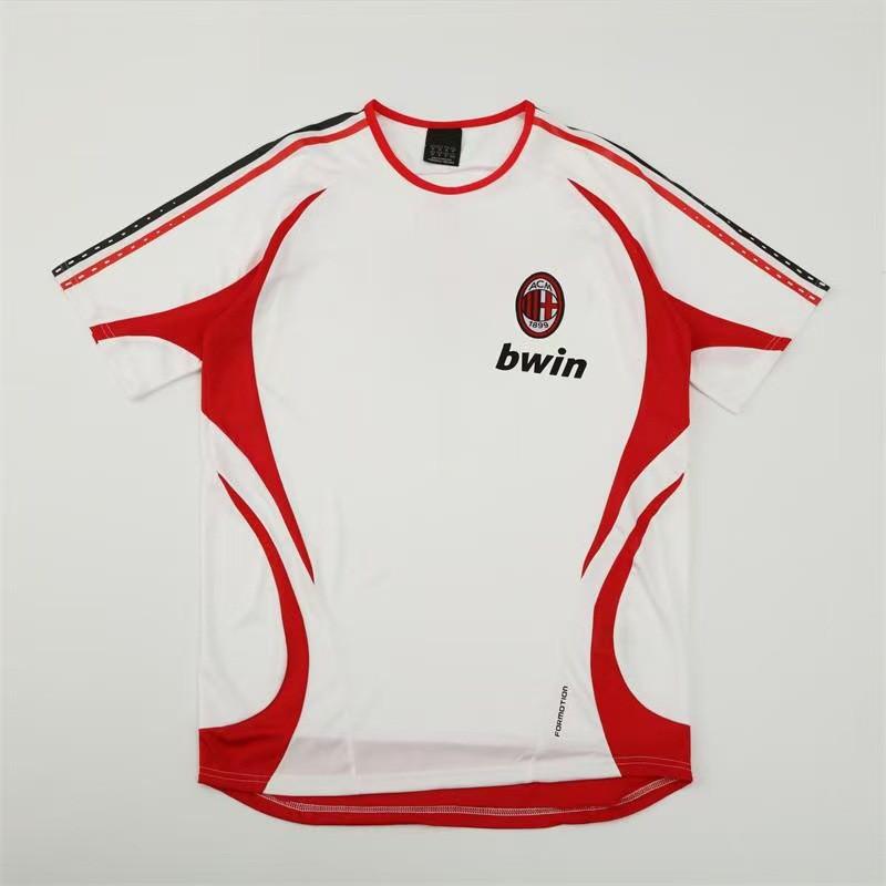 Retro Football Training Jersey Long Short Sleeve Team Sports Shirt Men Women