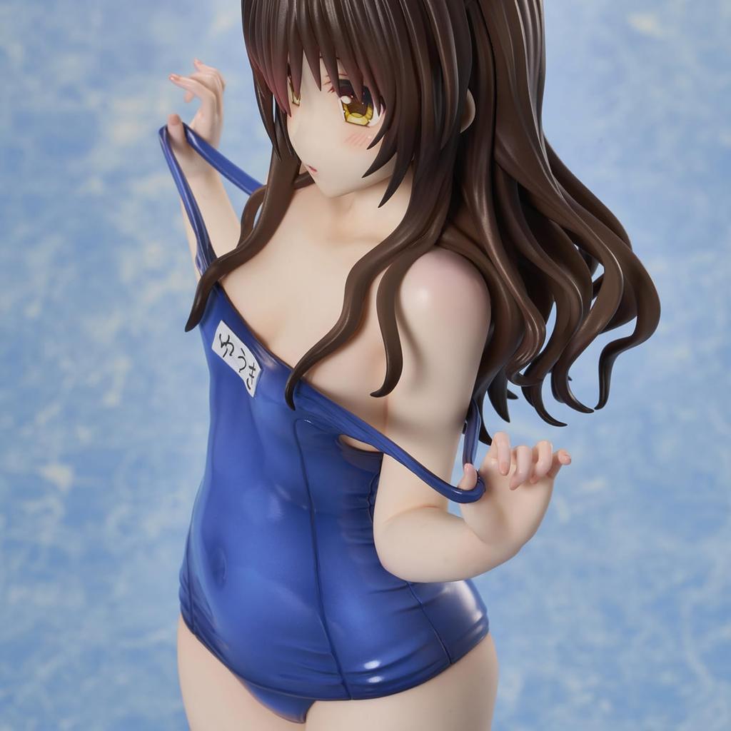 To Darkness Swimsuit Series Yuuki Mikan Scale PVC ABS Painted Complete Figure Love-Ru 1/4 &