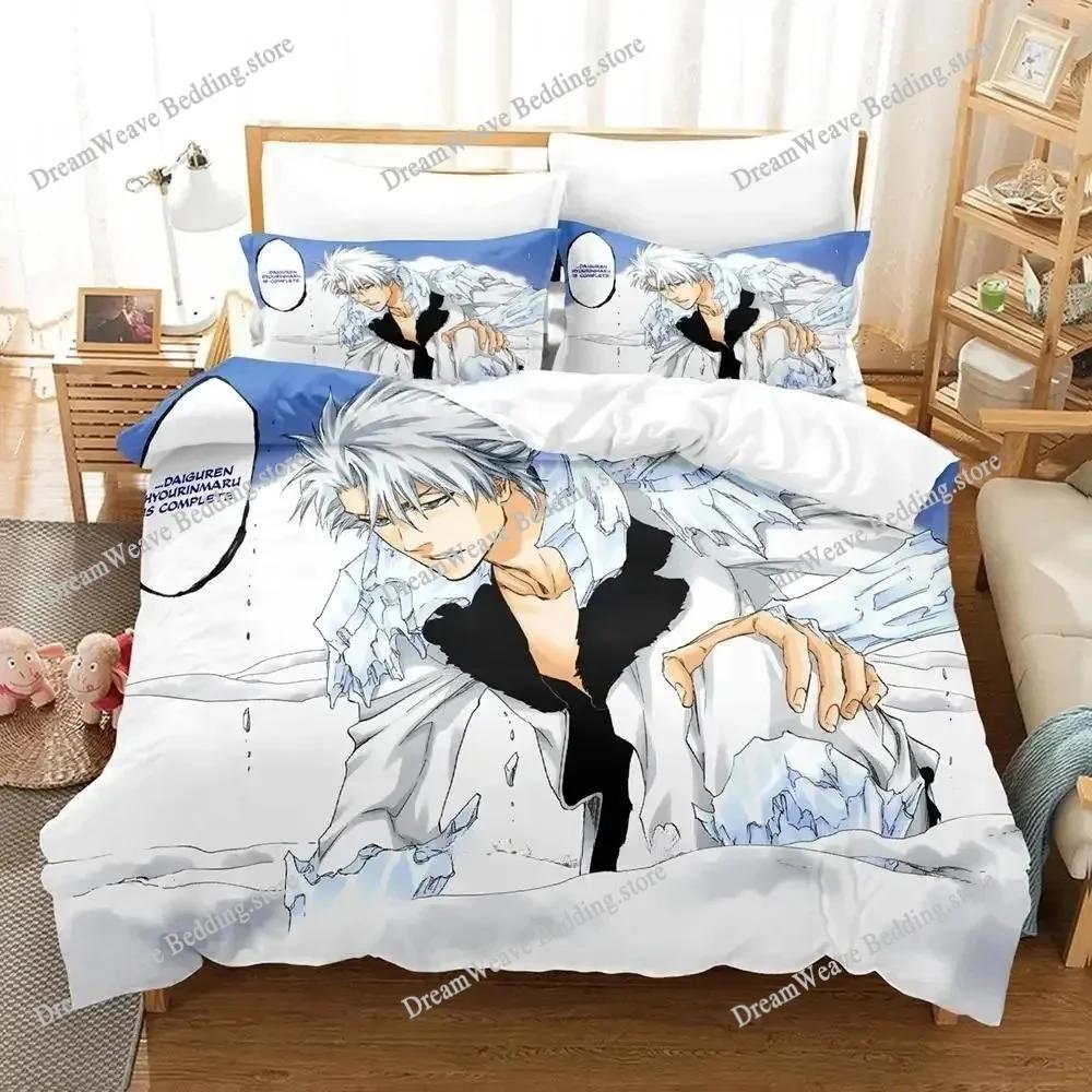 2025 Bleach Bedding Set Single Twin Full Queen King Size Bed Set Adult Kid Bedroom Duvet Cover Sets 3D Print Anime Bed Sheet Set
