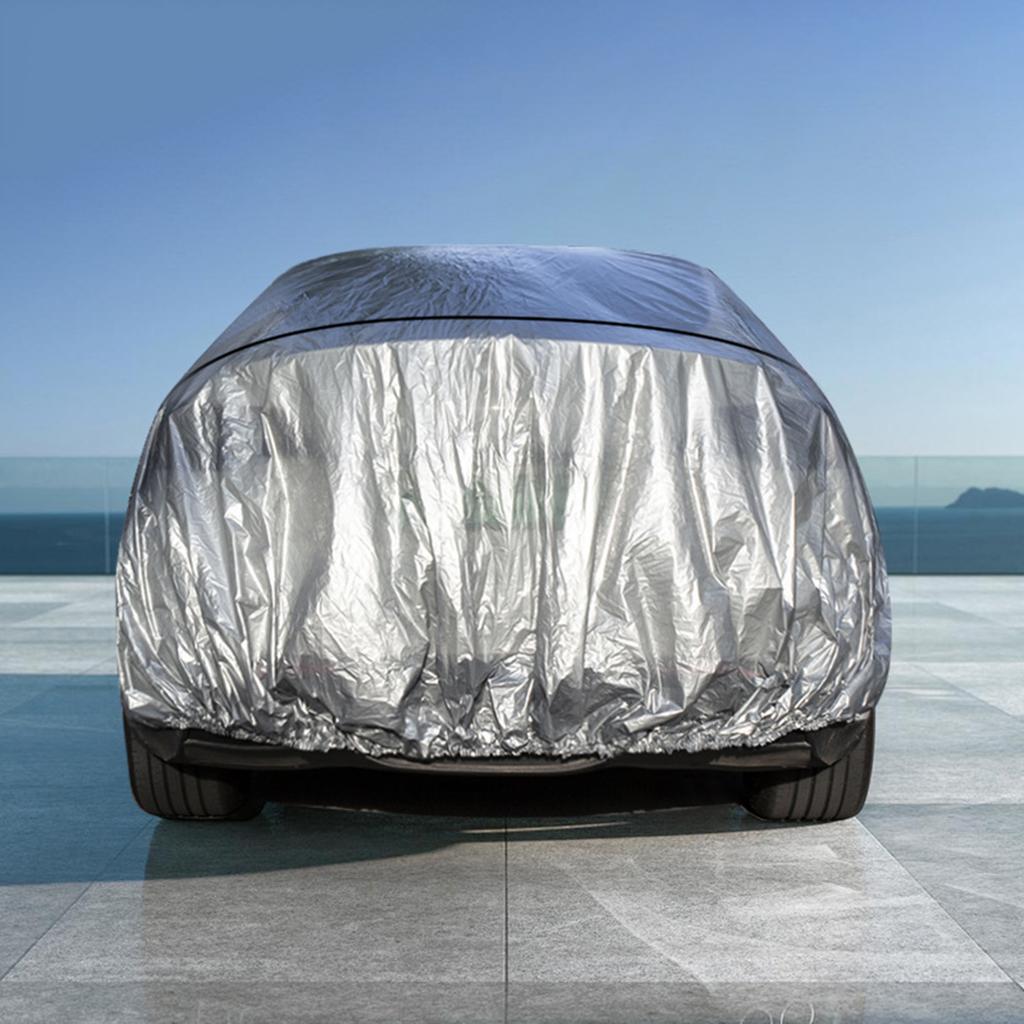 Full Coverage All Weather Car Cover Shell Waterproof Dustproof UV Protection For Outdoor Vehicle Shelter Sedan Protector