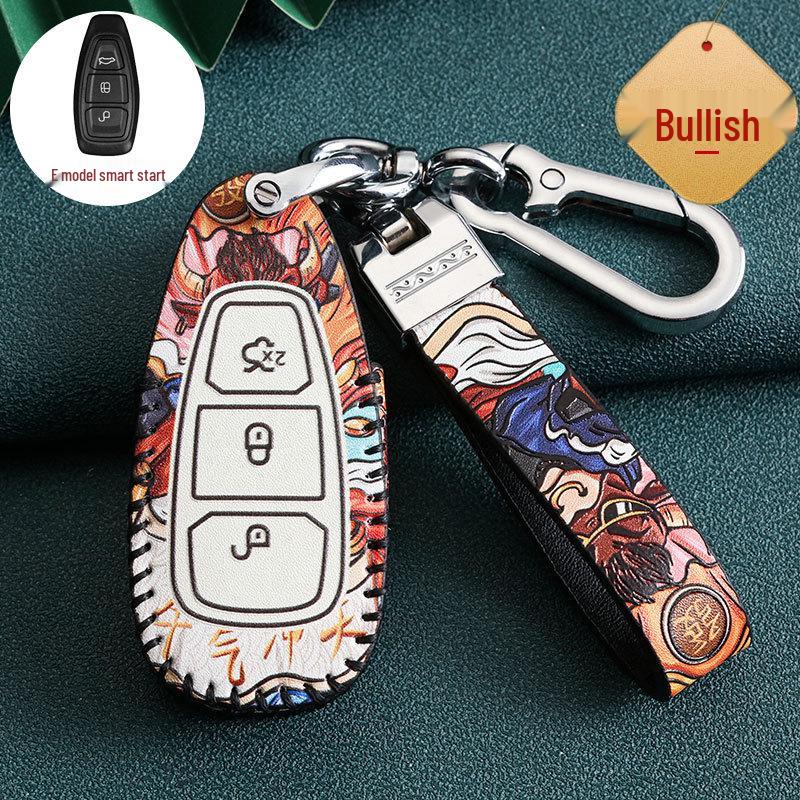 Ford Key Cover for Fiesta, Focus, Kuga, Ecosport, Edge, Mondeo