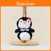 Cute Little Hat Penguin Keychain Cartoon Girl Backpack Decoration Gift Toy Plush