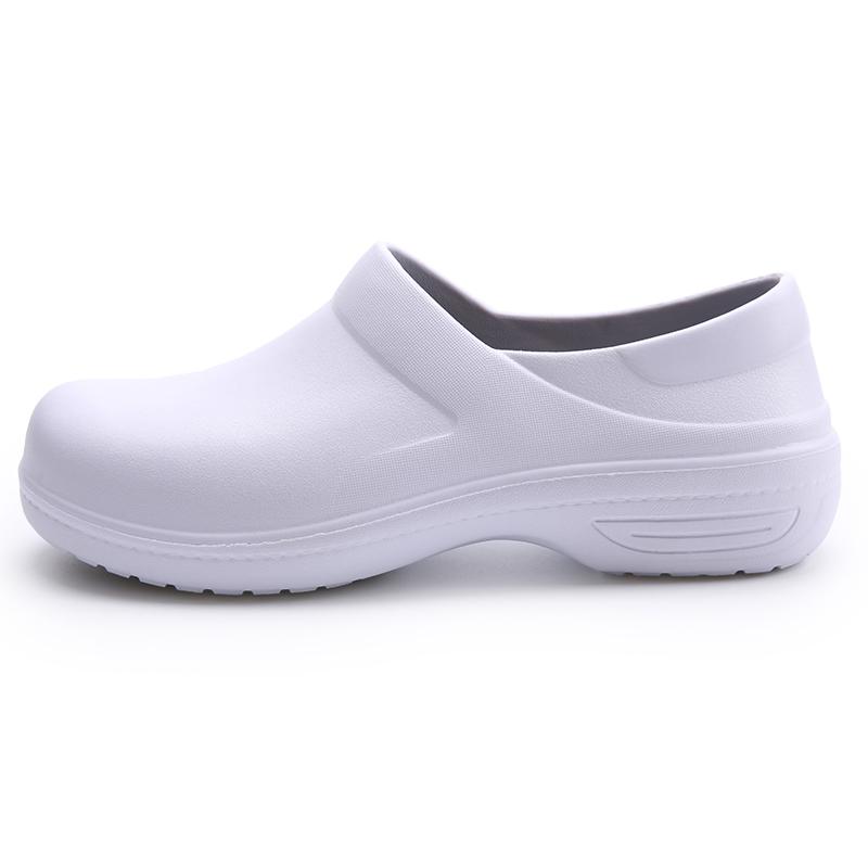 QUAOAR  New EVA Unisex Chef Shoes Waterproof Oil-proof Kitchen Work Cook Footwear Non-slip Hotel Restaurant Men Slippers