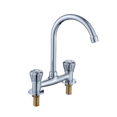 GLBO Rotatable Double Handle Kitchen Faucet