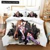 Anime Sword Art Online Bedding Sets Home Textile Pillow Case 3D Bed Linen Duvet Covers Boys Gift Bed Set Home Textiles Bedding