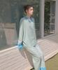 HYPHEN [2Pack] Picnic Breeze Fit Unisex Long Sleeve Pajama Set