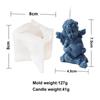 Silicone 3D Angel Candle Mold: Human Body with Wings for Aromatherapy Ornaments