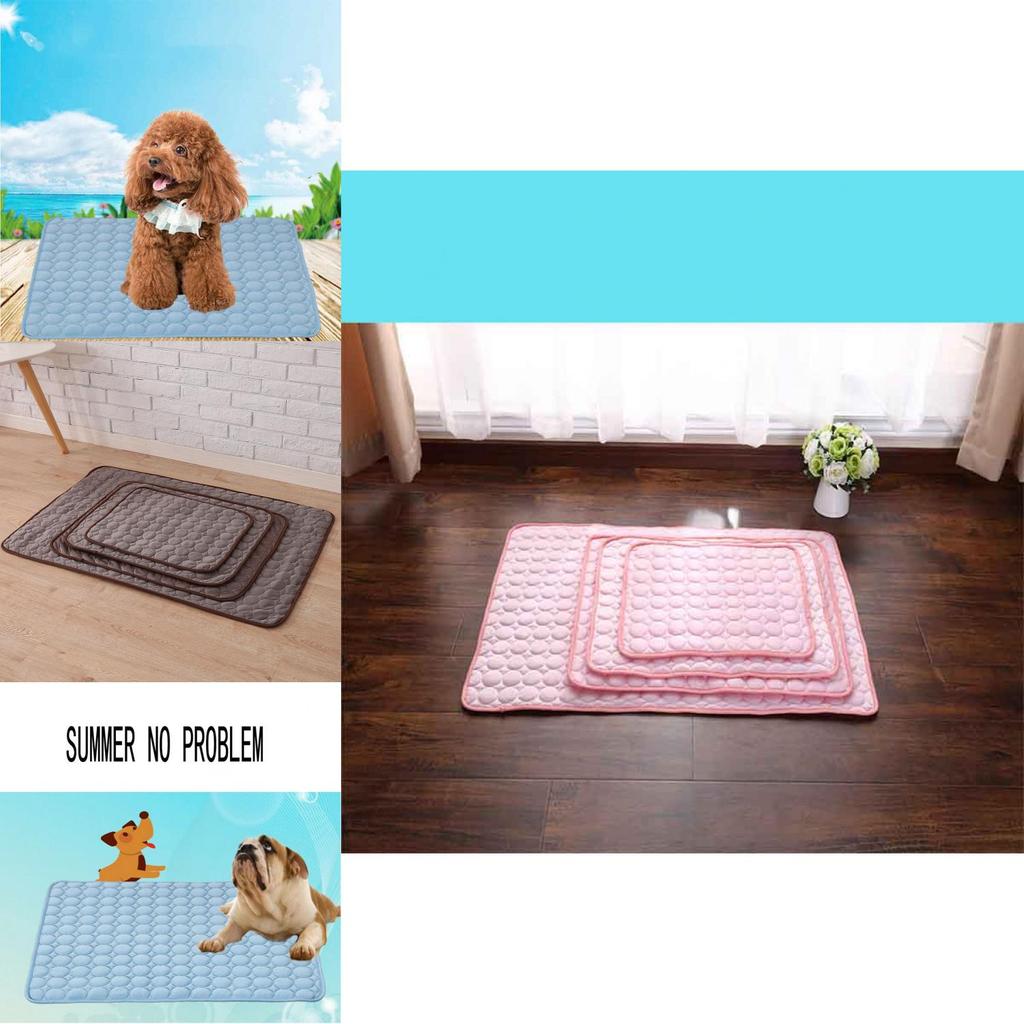 Durable And Breathable Dog Cooling Mat Non-toxic Pet Cushion For Summer