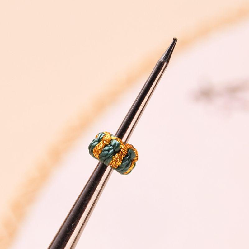 Lotus Holder Coil Taisui Hand-Woven DIY Fixed Ring Partition Buckle Sequin Carrying Strap Necklace Rope Accessories