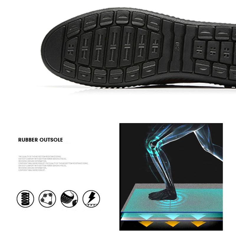 Leather Shoes Non-slip Waterproof Oil-proof Shoes Black Working Men's Leather Shoes