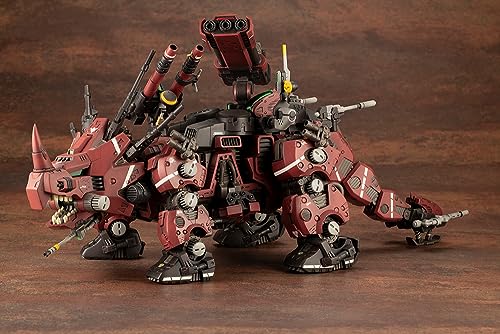 Kotobukiya ZOIDS EZ-004 Red Horn Marking Plus Ver. 1/72 Scale Plastic Model Kit, Approximately 330mm Long