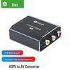 Biaz HDMI to AV Converter with USB Power – Digital HD to 3RCA (Red, White, Yellow) Audio and Video Cable