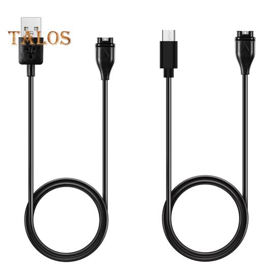 Watch Type-C Charging Data Transfer Cord Anti-Interference Short Circuit Protection Low Ripple Voltage Charger Cord Replacement for Garmin