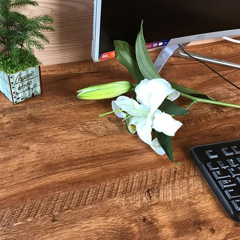 40cm x1m Wood Grain DIY Home Decor Waterproof Wall Stickers Self Adhesive PVC Wallpaper Bedroom Wardrobes Cabinets Sticker