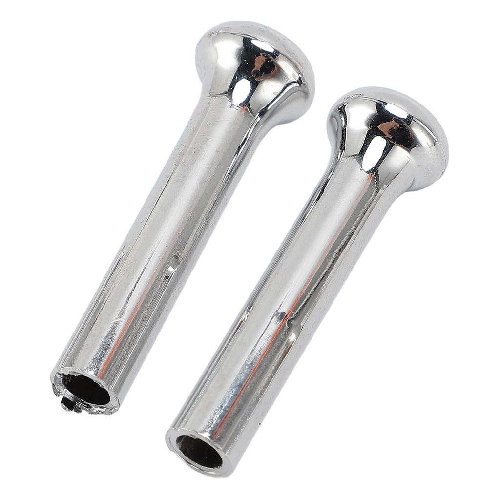 2PCS Car Chrome Door Lock Knobs IN6728Z Anti Scratch Personalized Auto Inner Door Lock Knob Pull Pins for Vehicle